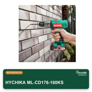 HYCHIKA Taladro Percutor Atornillador 18V 45Nm