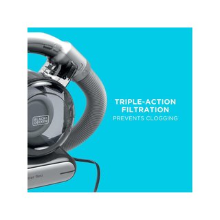 Black+Decker Aspiradora de Mano sin Bolsa para