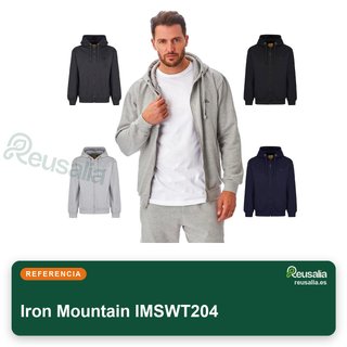 Iron Mountain sudadera con capucha cómoda talla 4XL
