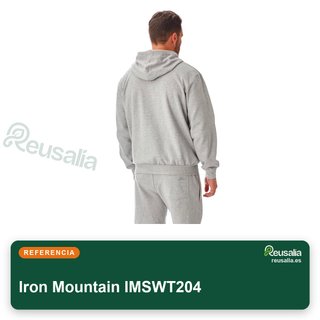 Iron Mountain sudadera con capucha cómoda talla 4XL