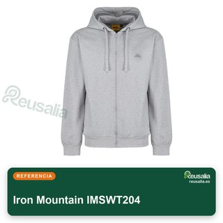 Iron Mountain sudadera con capucha cómoda talla 4XL