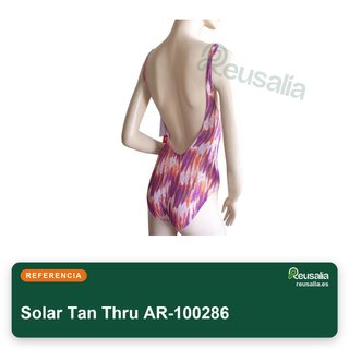 Solar Tan Thru bañador opaco AR-100286 talla 38