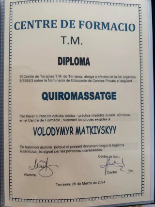 Masaje relajante