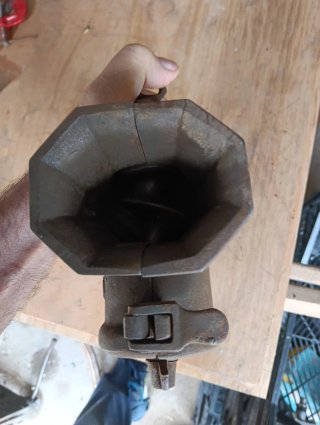 Solo venta persona Picadora carne manual antigua