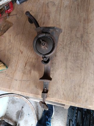 Solo venta persona Picadora carne manual antigua