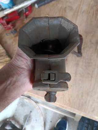 Solo venta persona Picadora carne manual antigua
