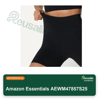 Amazon Essentials pantalones cortos ciclismo mujer talla S