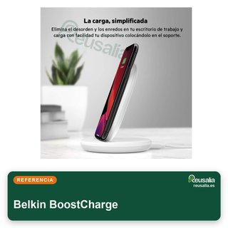 Belkin Soporte Carga Inalámbrica 15W BoostCharge