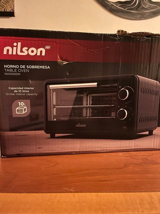 Horno Sobremesa Nilson Life 1000W NHS1000N