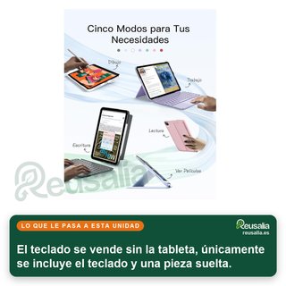 - Inateck teclado ultraligero desmontable iPad