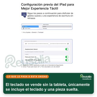 - Inateck teclado ultraligero desmontable iPad