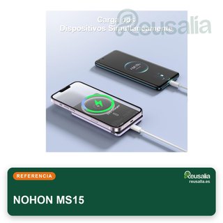 Powerbank magnetico NOHON con carica rapida