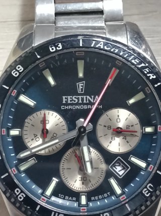 Reloj Festina Cronógrafo Acero Inoxidable