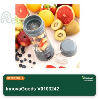 InnovaGoods batidora vaso portátil smoothie detox