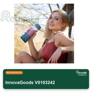 InnovaGoods batidora vaso portátil smoothie detox
