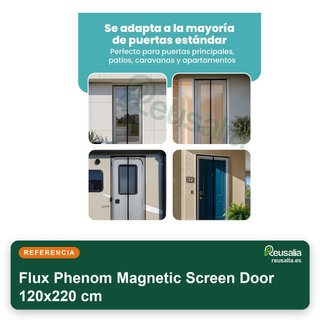 Flux Phenom Mosquitera Puerta Magnética 120x220