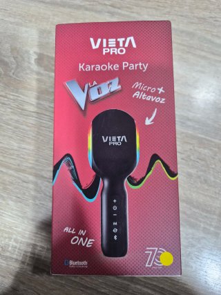 Micrófono Karaoke Vieta Pro La Voz