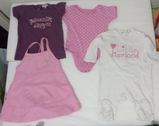 Conjunto ropa niña 6 meses