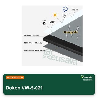 Funda impermeabile per barbecue Dokon da esterno