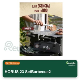 Kit barbecue in acciaio inossidabile resistente HORUS 23