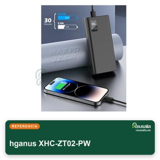 Powerbank 24000mAh con ricarica rapida USB-C per iPhone
