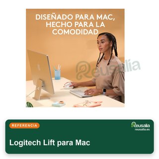 Logitech Lift ratón vertical ergonómico Mac