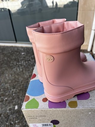 Botas de agua Igor rosa bebé
