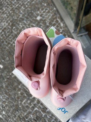 Botas de agua Igor rosa bebé