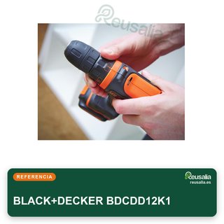 Black+Decker BDCDD12K1 taladro pistola bricolaje