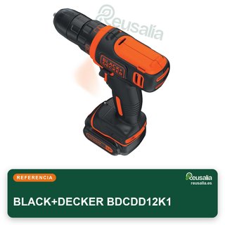Black+Decker BDCDD12K1 taladro pistola bricolaje