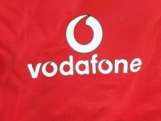 Maglietta Manchester United rara Vodafone