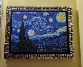 Quadro Van Gogh Notte Stellata