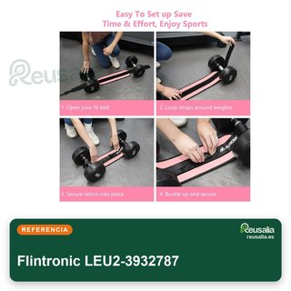 Flintronic cinturón de cadera ajustable rosa