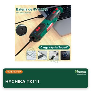 HYCHIKA herramienta rotativa inalámbrica 8V 145