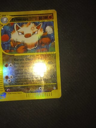 Primeape Aquapolis Reverse Pokémon