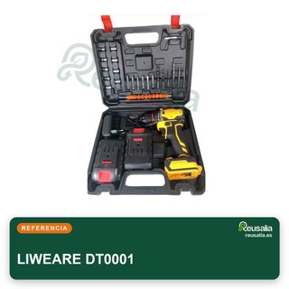 Destornillador inalámbrico 21V con batería 2000mAh