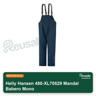 Helly Hansen mono impermeable con bolsillo talla XL