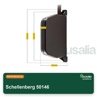 Schellenberg 50146 enrollador manual cinta