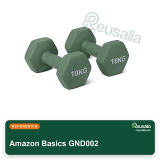 Amazon Basics paia di manubri in neoprene 2 kg