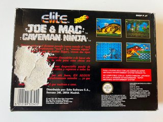 Joe & Mac: Caveman Ninja (SNES) PAL COMPLETO