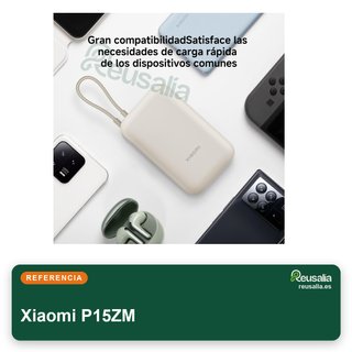 Xiaomi Power Bank 10000mAh carga rápida