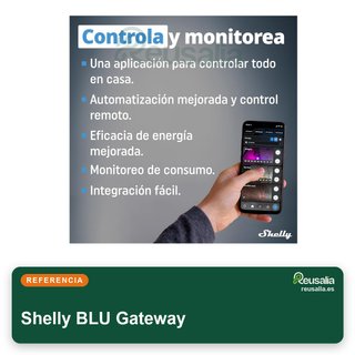 Shelly BLU Gateway pasarela Bluetooth Wi-Fi