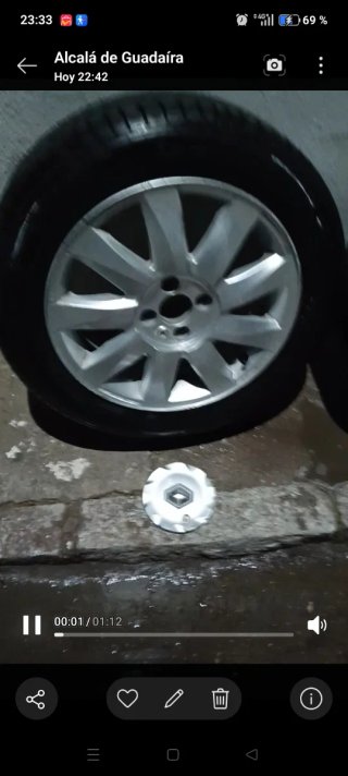 Ruedas completas coche con factura de cubiertas