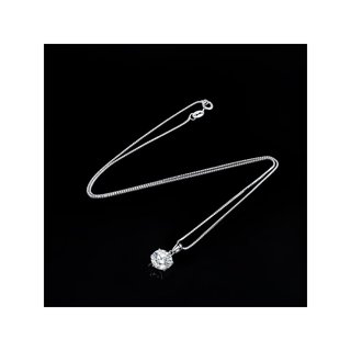 JewelryPalace collar plata mujer circonita 3ct