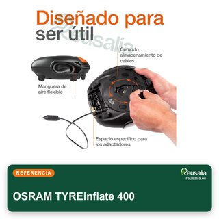 OSRAM TYREinflate 400 inflador digital