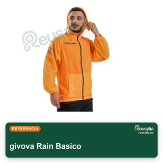 givova Rain Basico chaqueta lluvia nylon talla L