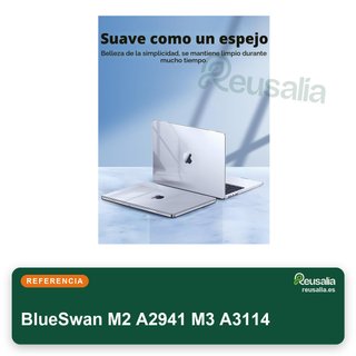 BlueSwan funda MacBook Air 15 transparente