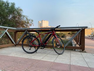 Bicicleta Eléctrica Chrisson eSARGOS Roja