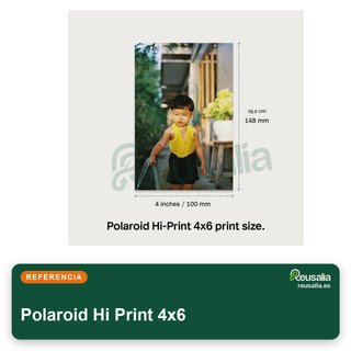Polaroid Hi Print 4x6 impresora bluetooth