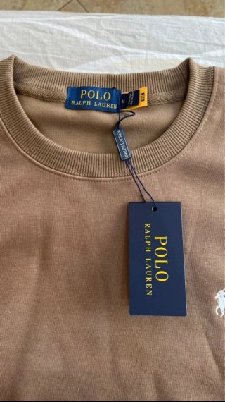 Sudadera Polo Ralph Lauren Marrón Talla M/S